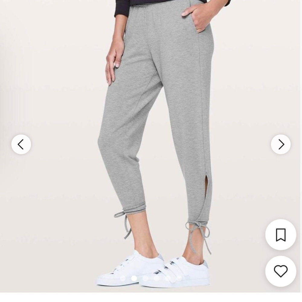 Lululemon Spirited Sissone Pant *25 size 4 Grey light